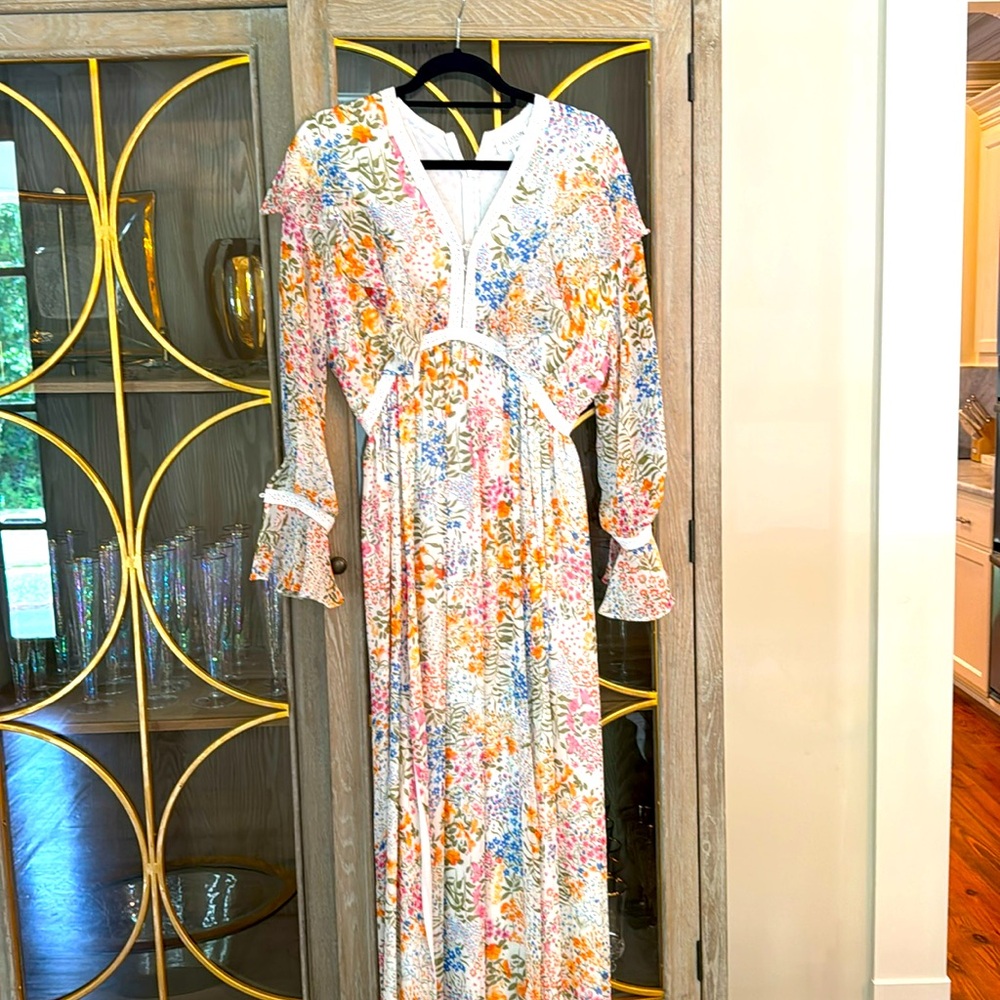 Allison New York Floral Maxi Dress XS